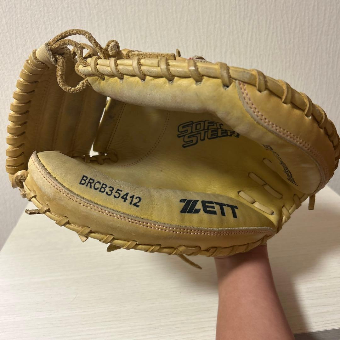 ZETT 軟式グローブ BRCB35412 ソフトステア　ベージュ