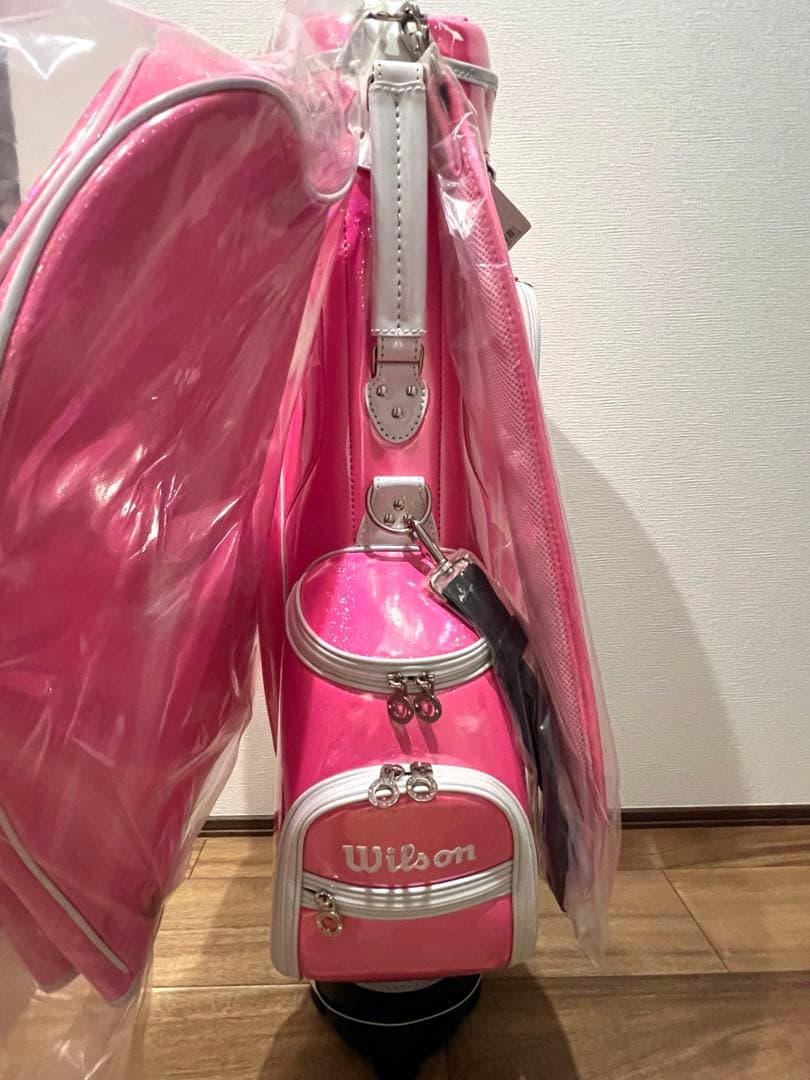 【期間限定半額！新品】ウィルソン　レディース　ゴルフバッグ　キャディバッグ