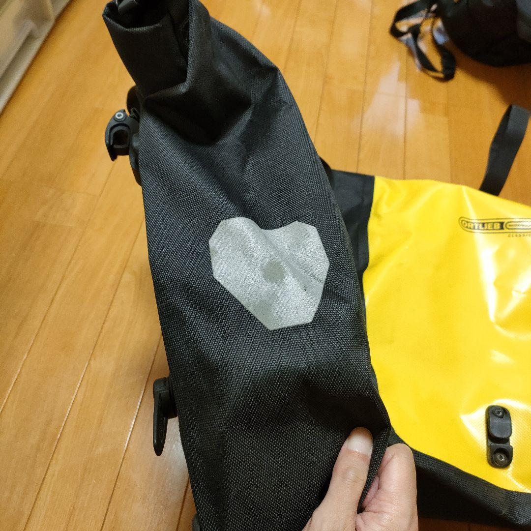 ORTLIEB 防水バッグ イエロー/ブラック パニアバック