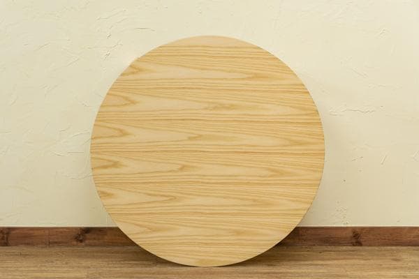 《新品・送料無料》Rosslea　折り畳みテーブル　85Φ　NA/WAL