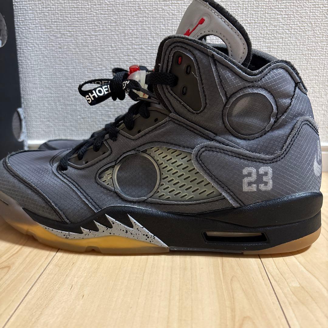 NIKEエアジョーダン 5 レトロ SP ブラック/ファイア27cm 新品未使用
