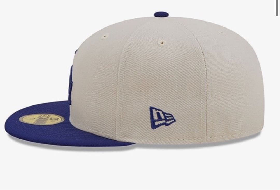 ７7/8⭐️海外限定ドジャースnew era日本未入荷ニューエラ白×青1981年