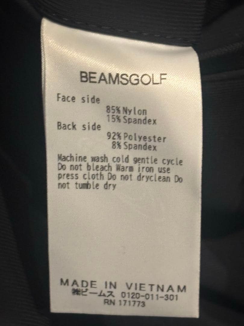 BEAMS GOLF ストレッチ ソフトボンディングパンツ 撥水 M