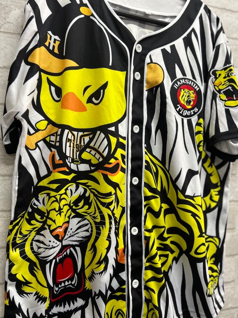 非売品阪神タイガース × チキンラーメン☆ 応援ユニフォーム （Lサイズ）レア品