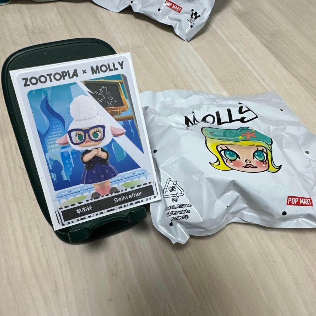 Zootopia x Molly フィギュア 4種セット