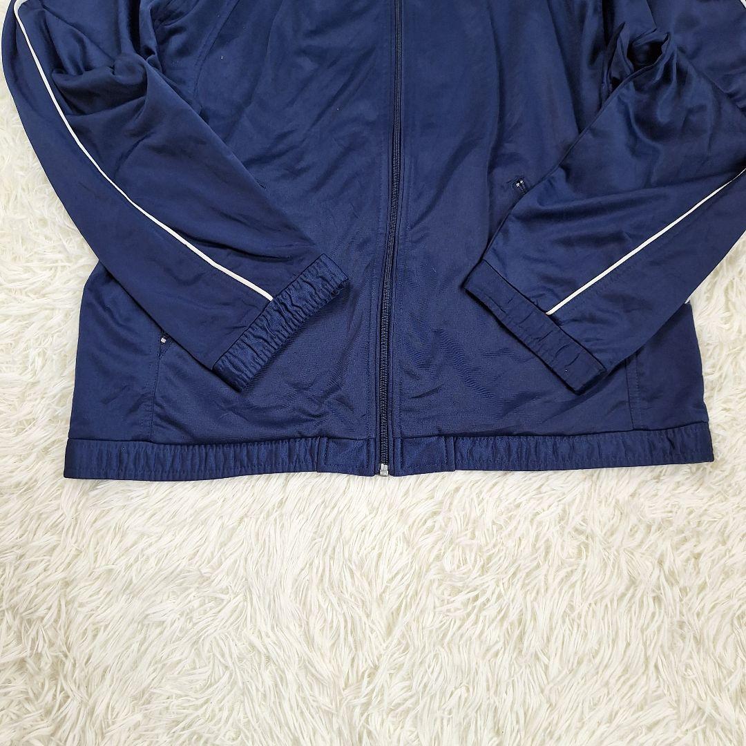 UMBRO　90'　トラックジャケット　ネイビー　ホワイト　左胸ロゴ　M