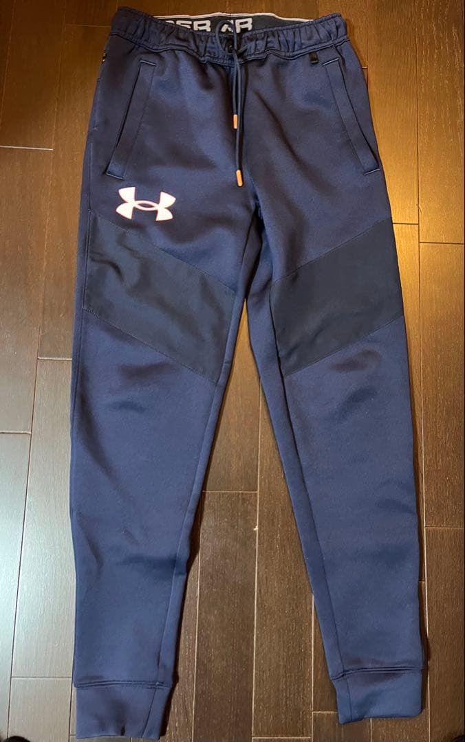 UNDER ARMOUR ジャージ上下セット ホワイト/ネイビー