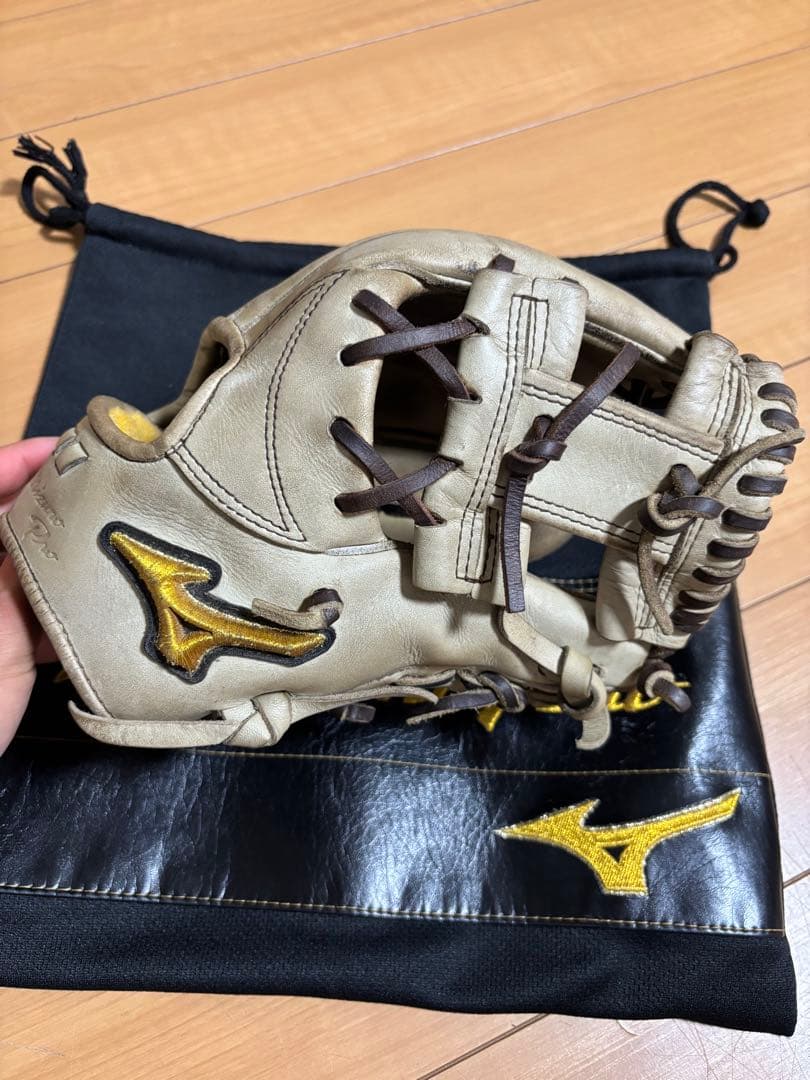 Mizuno Pro 硬式用　　内野手用　キャメル　グローブ