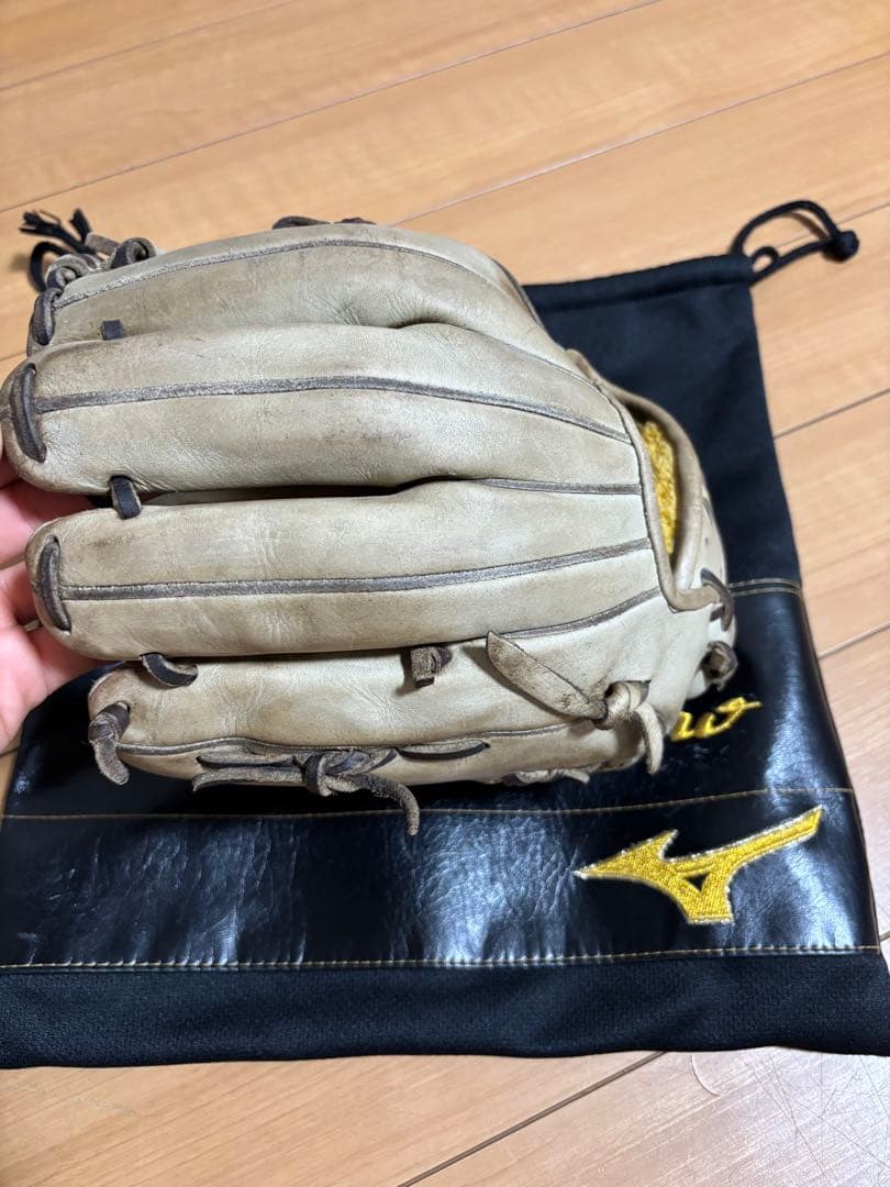 Mizuno Pro 硬式用　　内野手用　キャメル　グローブ