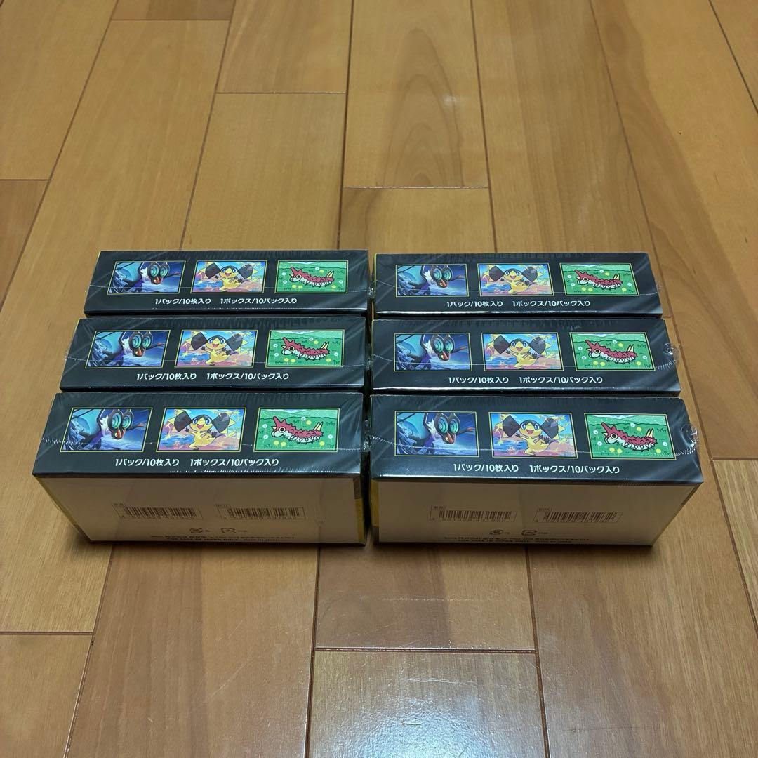 ポケモンカード　MEGA ドリームex 6BOX シュリンク付
