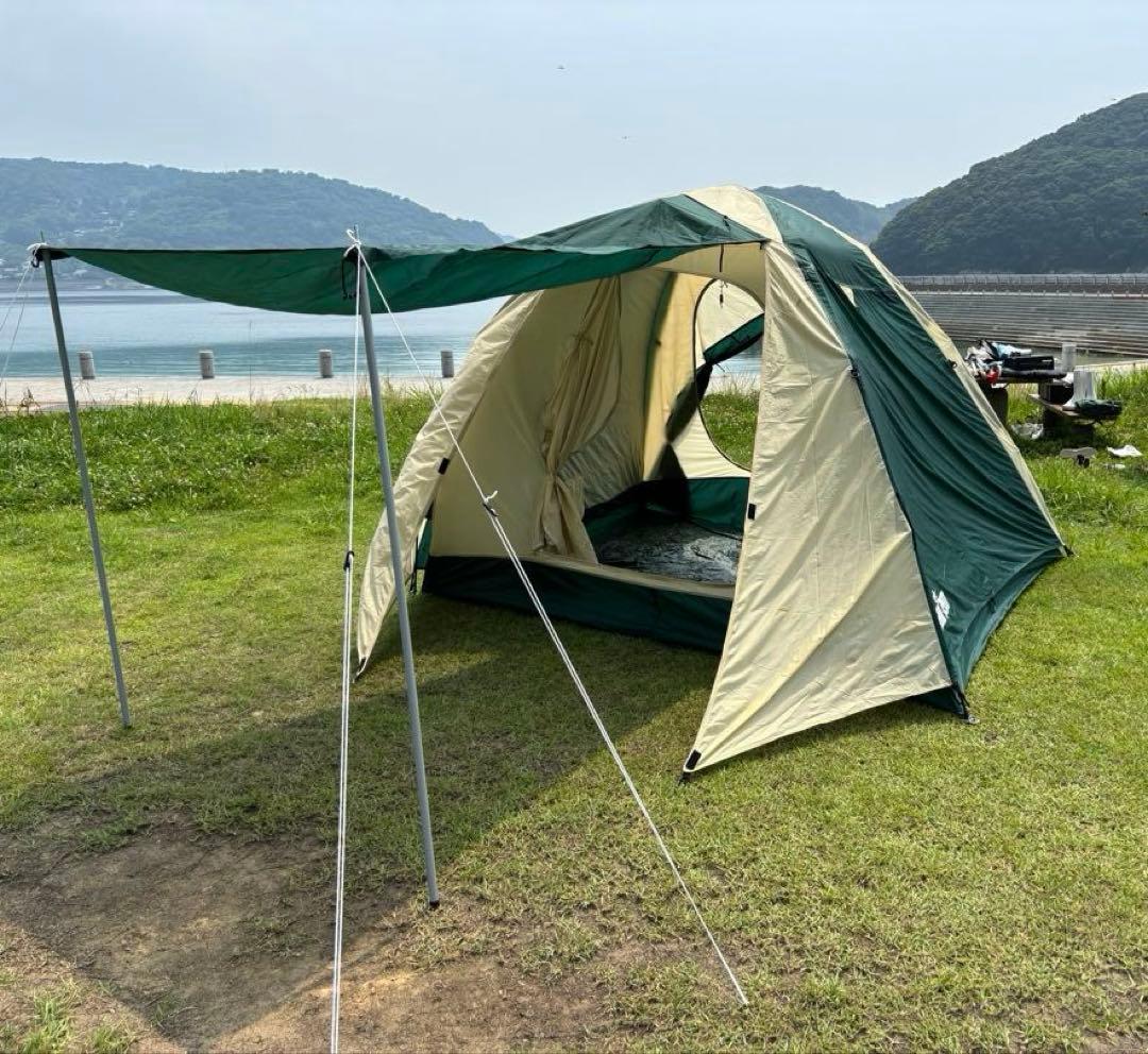 stein.zeit★かんたん設営‼️ワンタッチ大型ドームテント‼️〜4人用