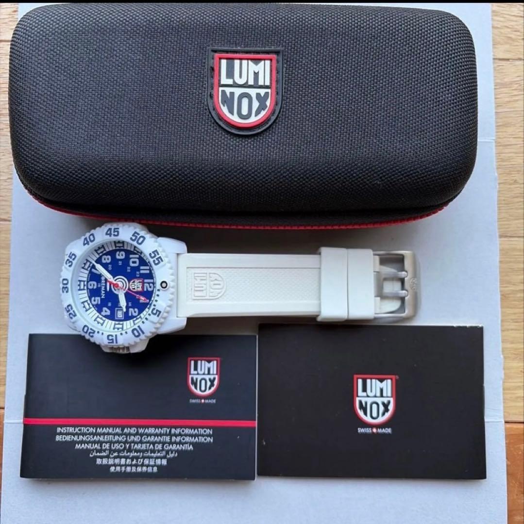 LUMINOX 腕時計3057ホワイト アウト コアマン リミテッドエディション