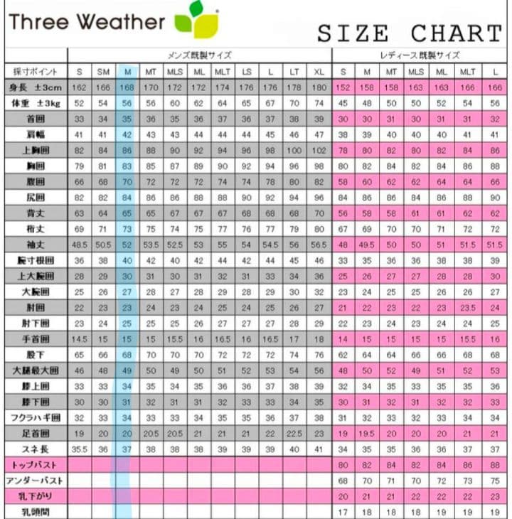 【新品未使用】THREEWEATHER　スリーウェザー　フルスーツ　レディース