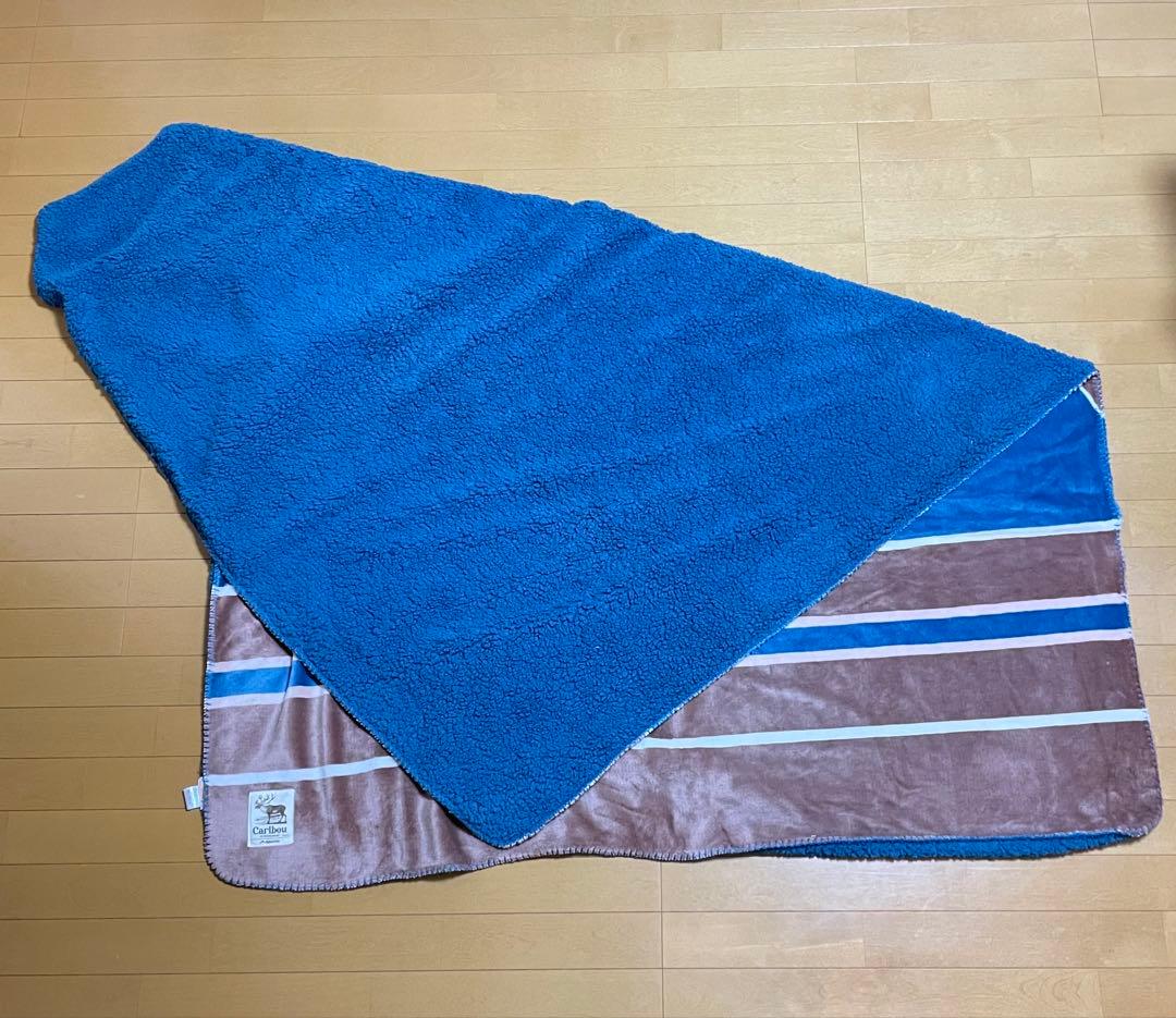 限定コラボ ゆるキャン ×アポリト 難燃 ブランケット 難燃 毛布
