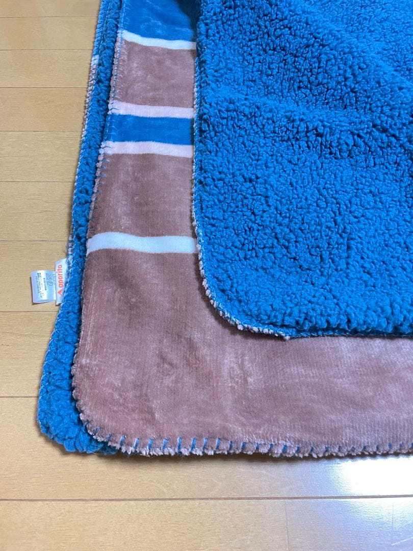 限定コラボ ゆるキャン ×アポリト 難燃 ブランケット 難燃 毛布