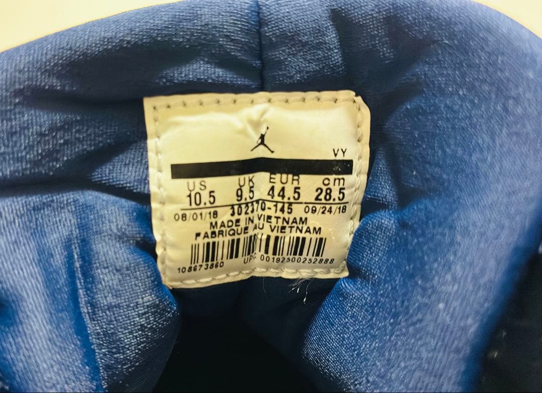 ⭐️夏休み値引き　Air Jordan 9 ホワイト/ネイビー