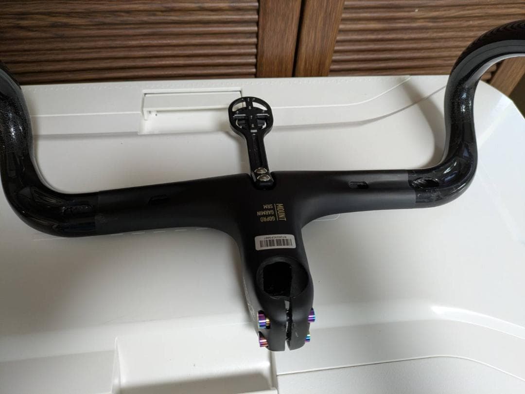 RYET ステム一体型　カーボンハンドル　380mm