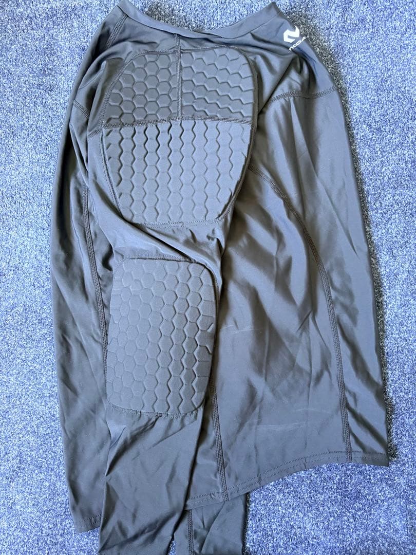 マクダビッド パッド付き長袖シャツ Sサイズ ブラック