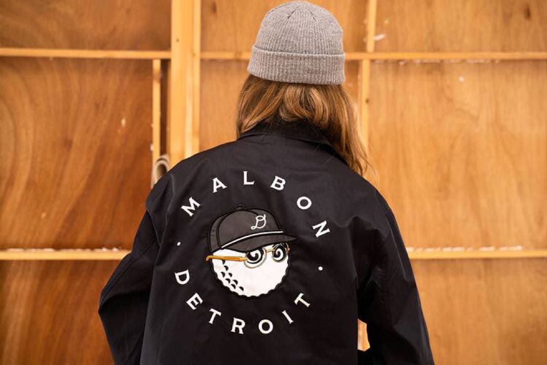 Detroit Golf ✖︎ Malbon Golf コーチジャケット