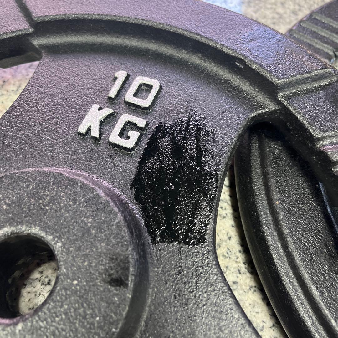 ホ*ン様 iROTEC アイロテック ダンベルプレート 10kg×2枚セット 筋