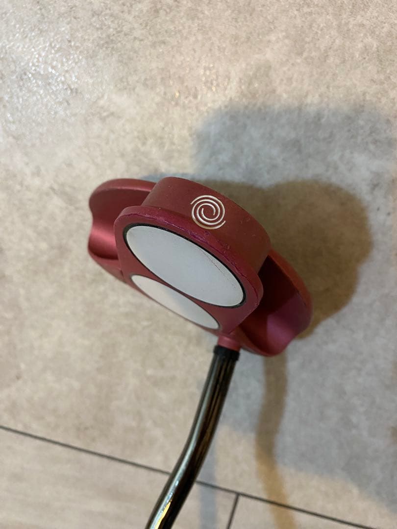 ODYSSEY OWORKS PINK 2-BALL パター （ヘッドカバー付）