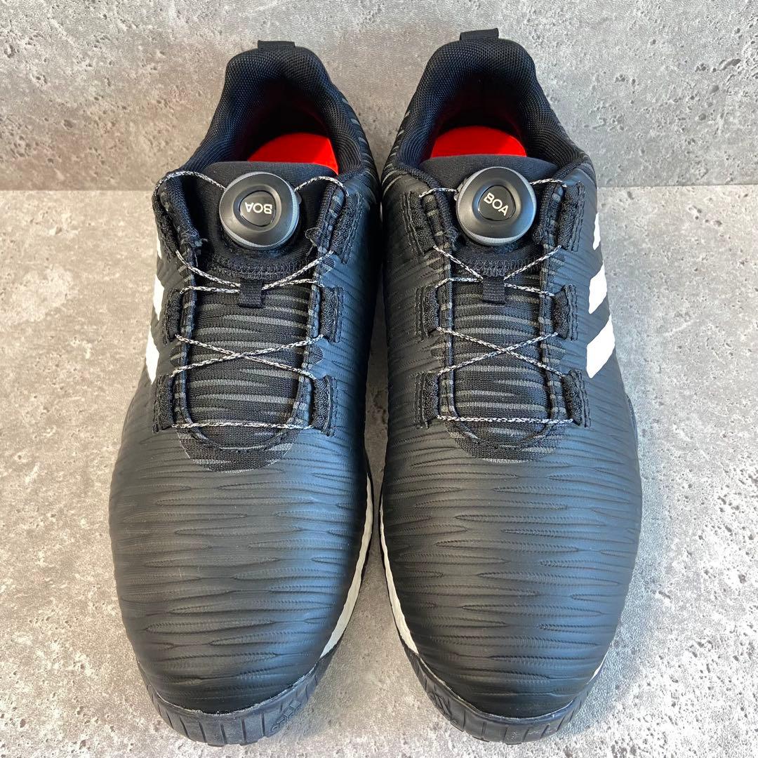 未使用級✨ adidas アディダス BOA ゴルフシューズ 25.5cm 黒