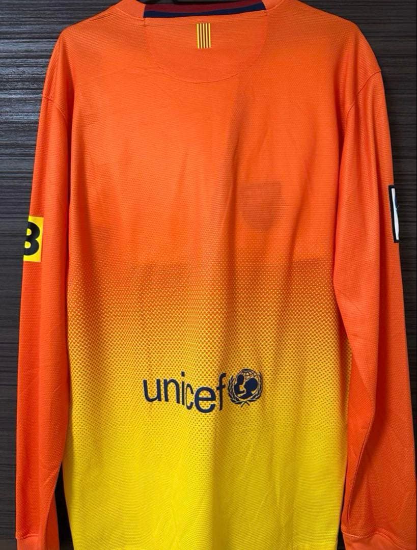 XL 上下セットFCバルセロナ 12-13 アウェイ Nike ユニフォーム