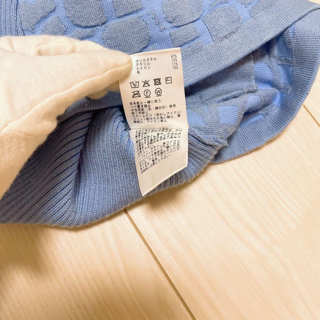 DESCENTE デサント フルジップ セーター M レディース 冬物 ニット