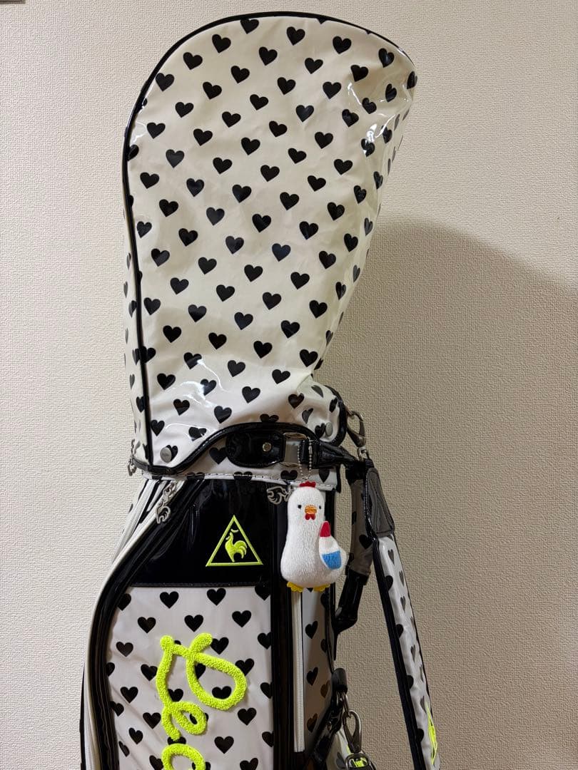 Le coq sportif ハート柄キャディバッグ