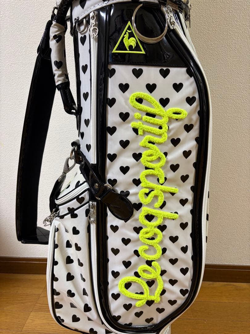 Le coq sportif ハート柄キャディバッグ