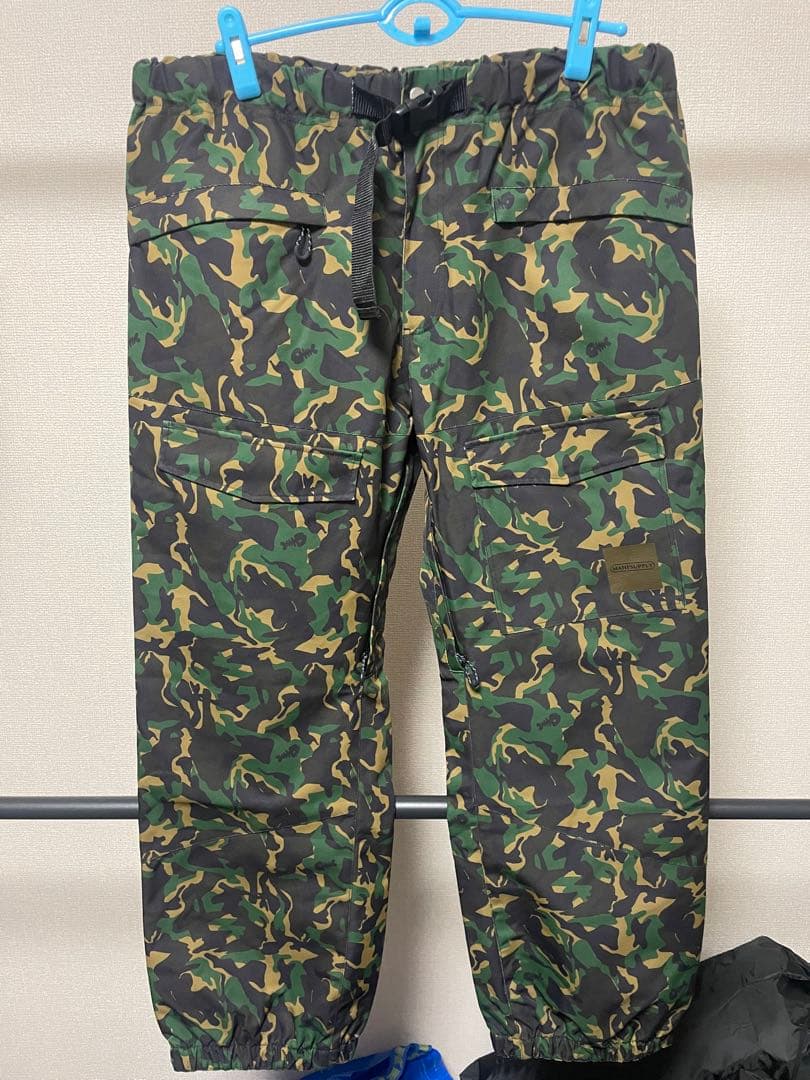 MAHF 迷彩柄 スノーボードウェア 2XL
