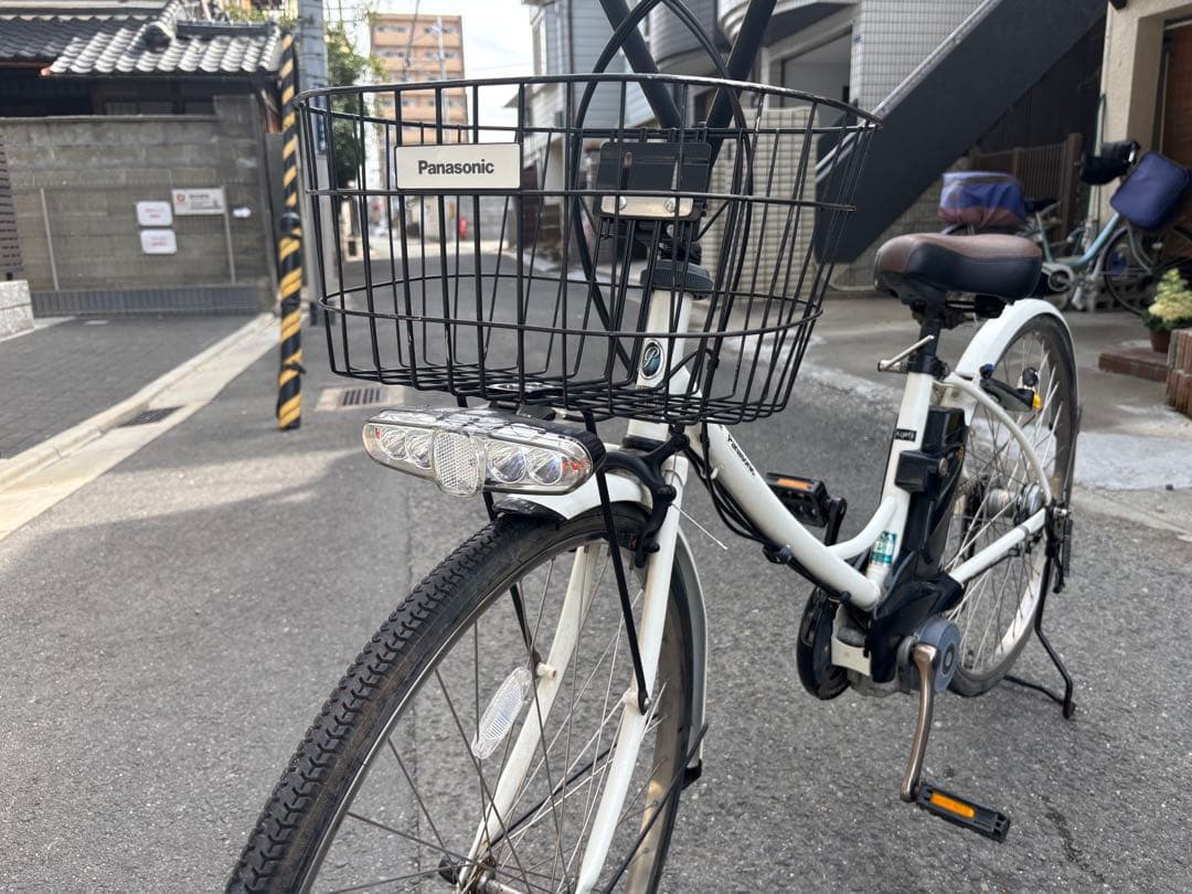 Panasonic 電動アシスト自転車 26インチ ホワイト