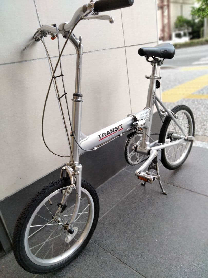 BRIDGESTONE TRANSIT LIGHT アルミフーム折り畳み自転車