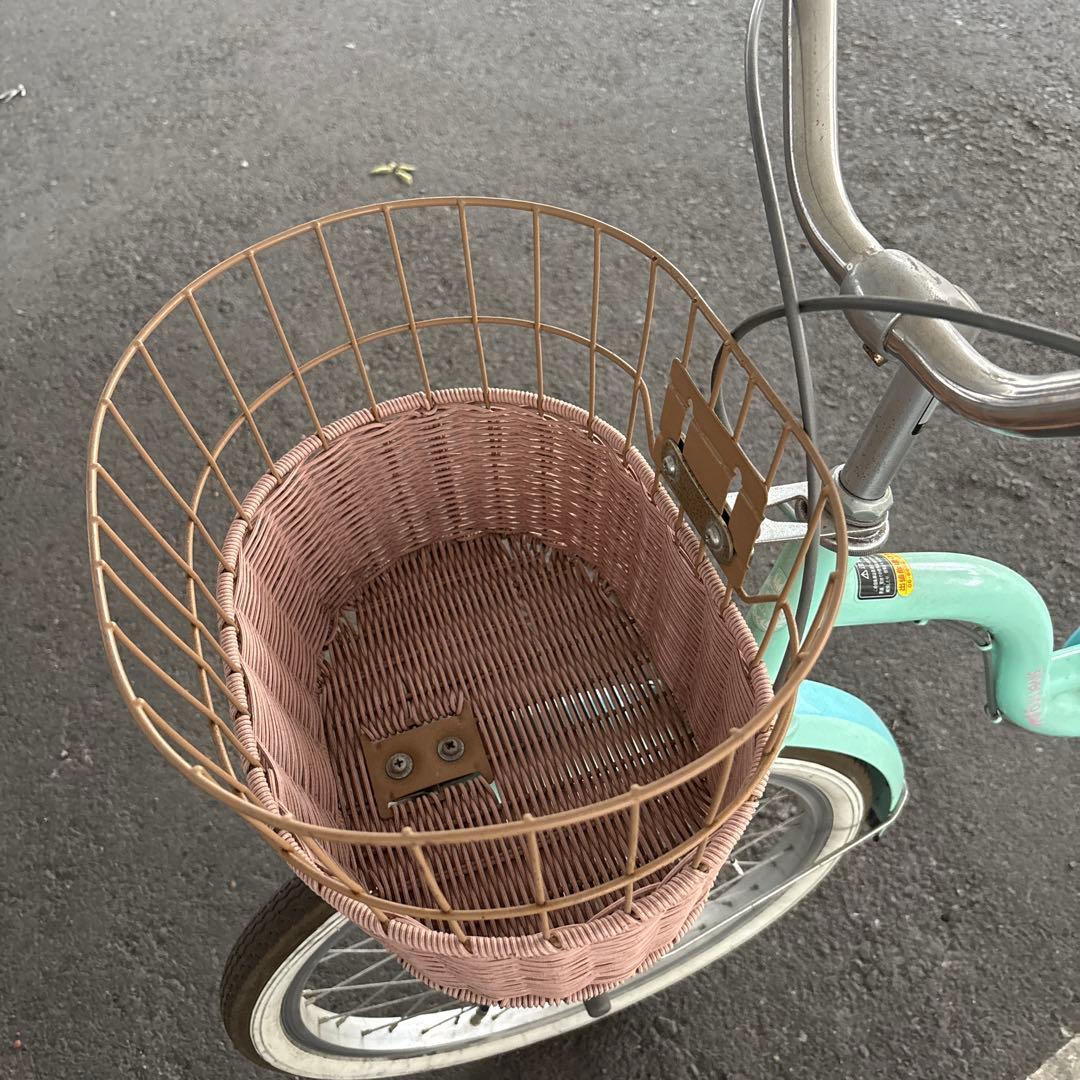 ミントグリーン 20インチ自転車 大阪市引き取り限定
