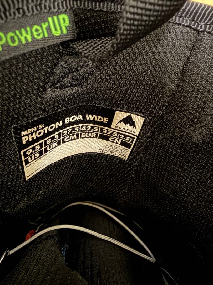 BURTON バートン PHOTON WIDE フォトン ワイド 27.5cm