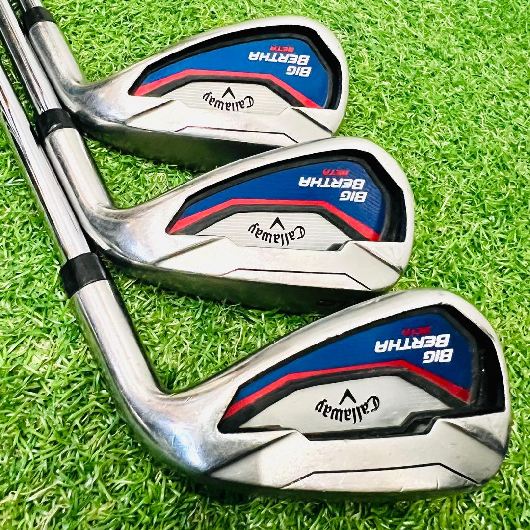 キャロウェイ ビッグバーサ アイアンセット BIG BERTHA BETA S