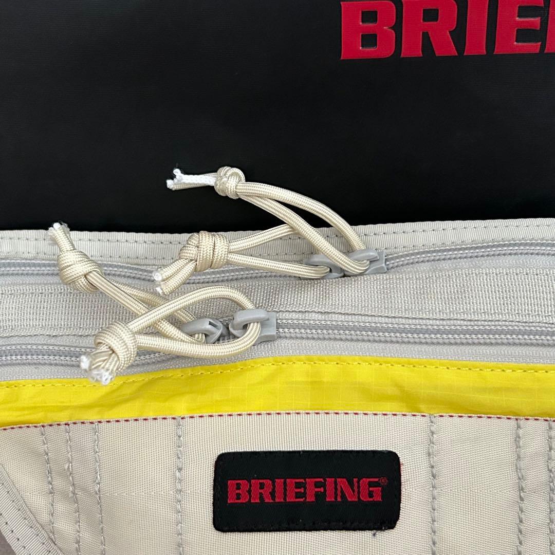 BRIEFING×BEAMS GOLF ラウンド ウェスト ポーチ