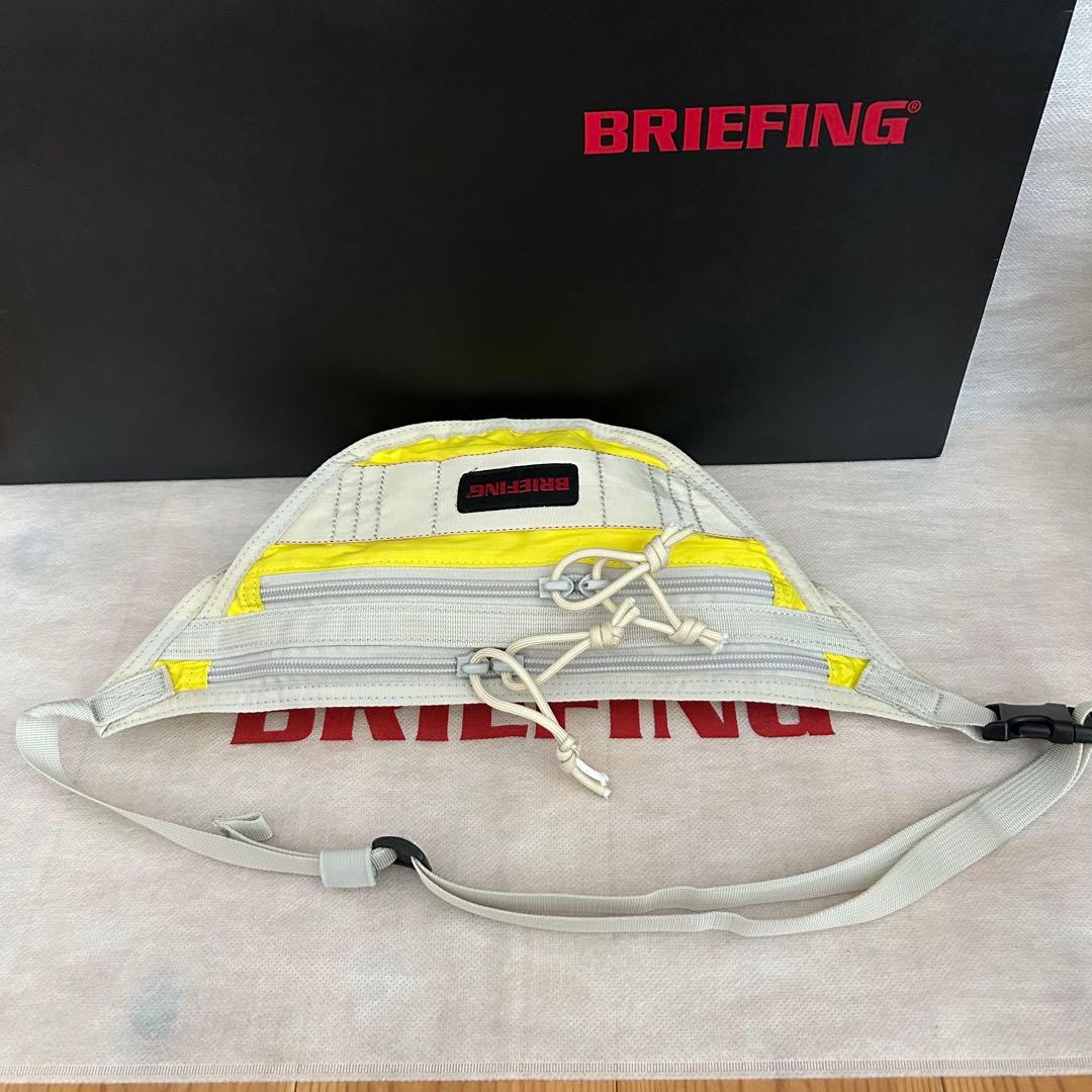 BRIEFING×BEAMS GOLF ラウンド ウェスト ポーチ
