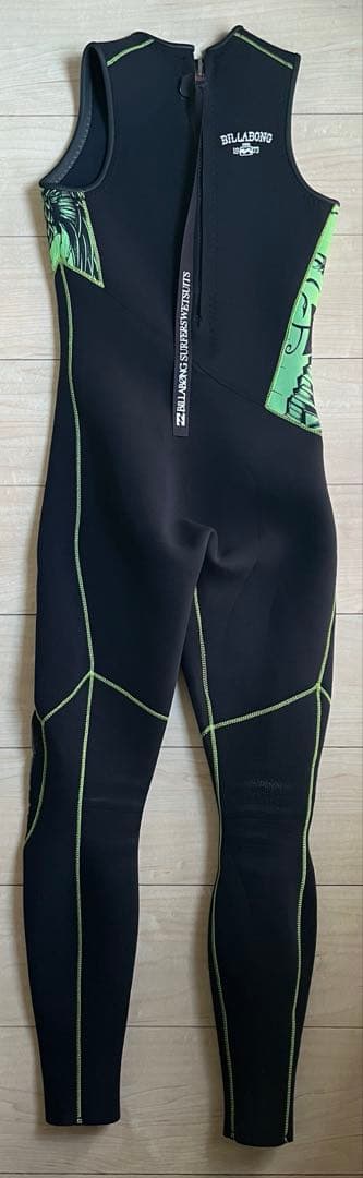 billabong 日本製　ロングジョン　タッパー　上下　セット