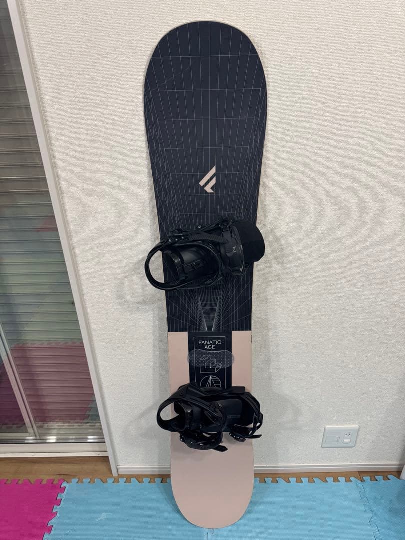 FANATIC スノボ ボード 157キャンバー SALOMONビンディング 付