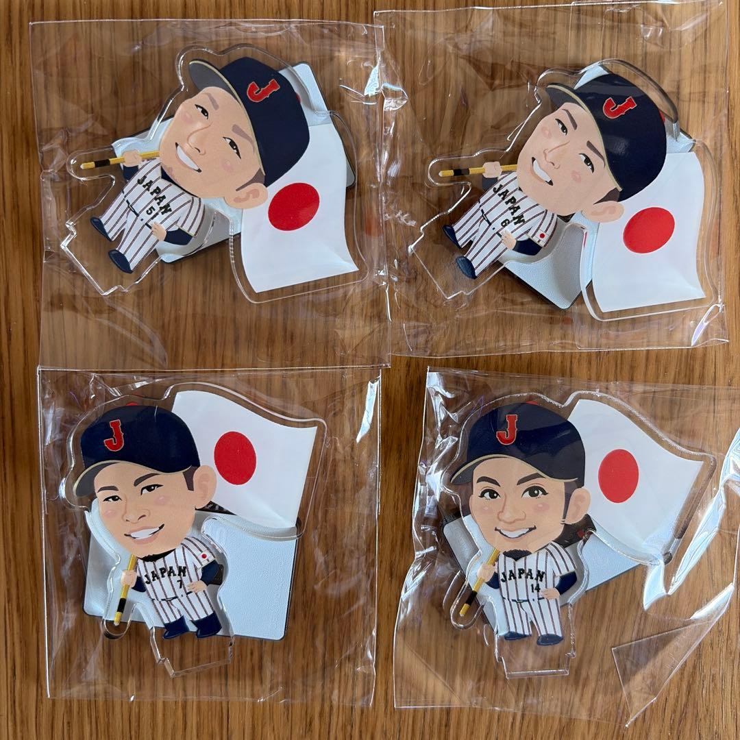 WBC 侍ジャパン ガチャ アクリルスタンド