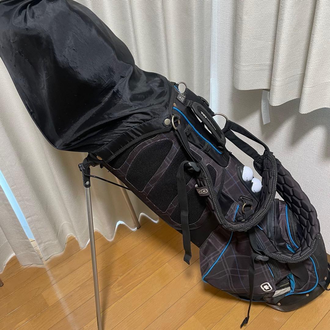 OGIO キャディバッグ スタンド付き ブラック/ブルー