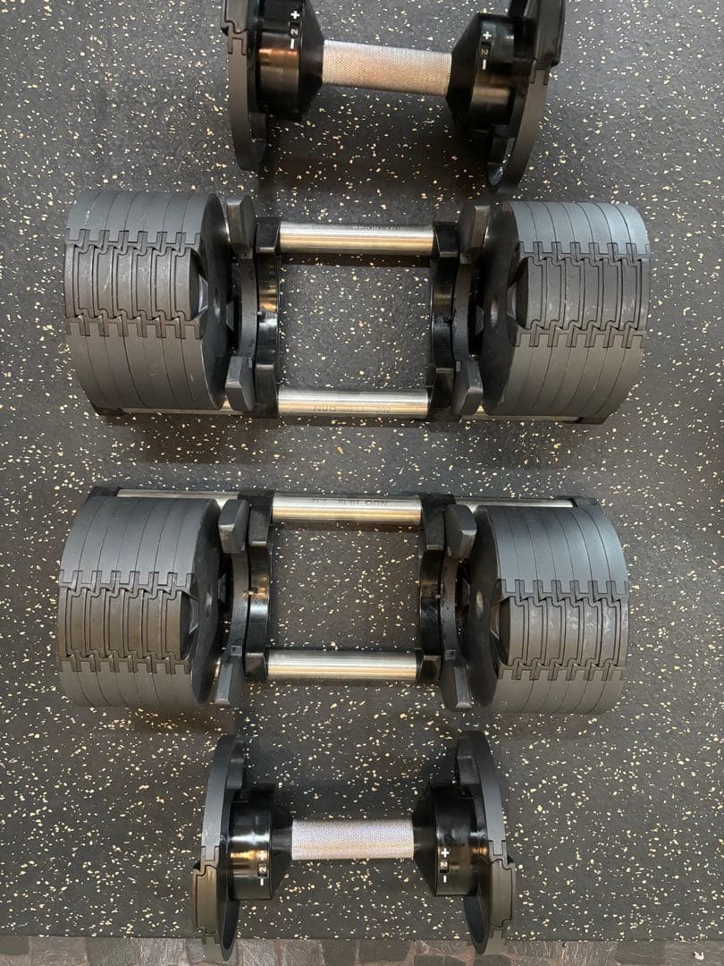 フレックスベル 正規品 可変式ダンベル 32kg ブラック　2kg刻み