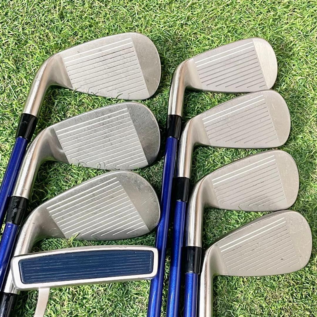 【バッグ新品】ツアーステージ ViQ 現行モデル ゴルフクラブセット R 13本