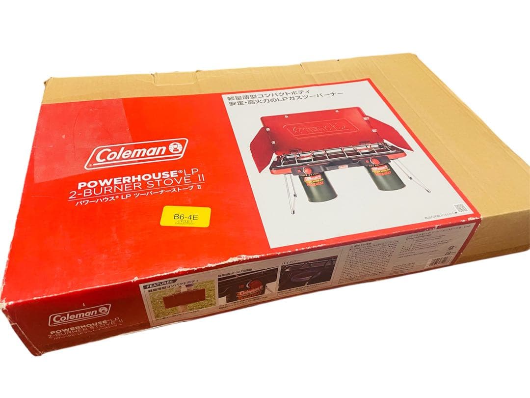 美品 Coleman パワーハウスLP ツーバーナーストーブII
