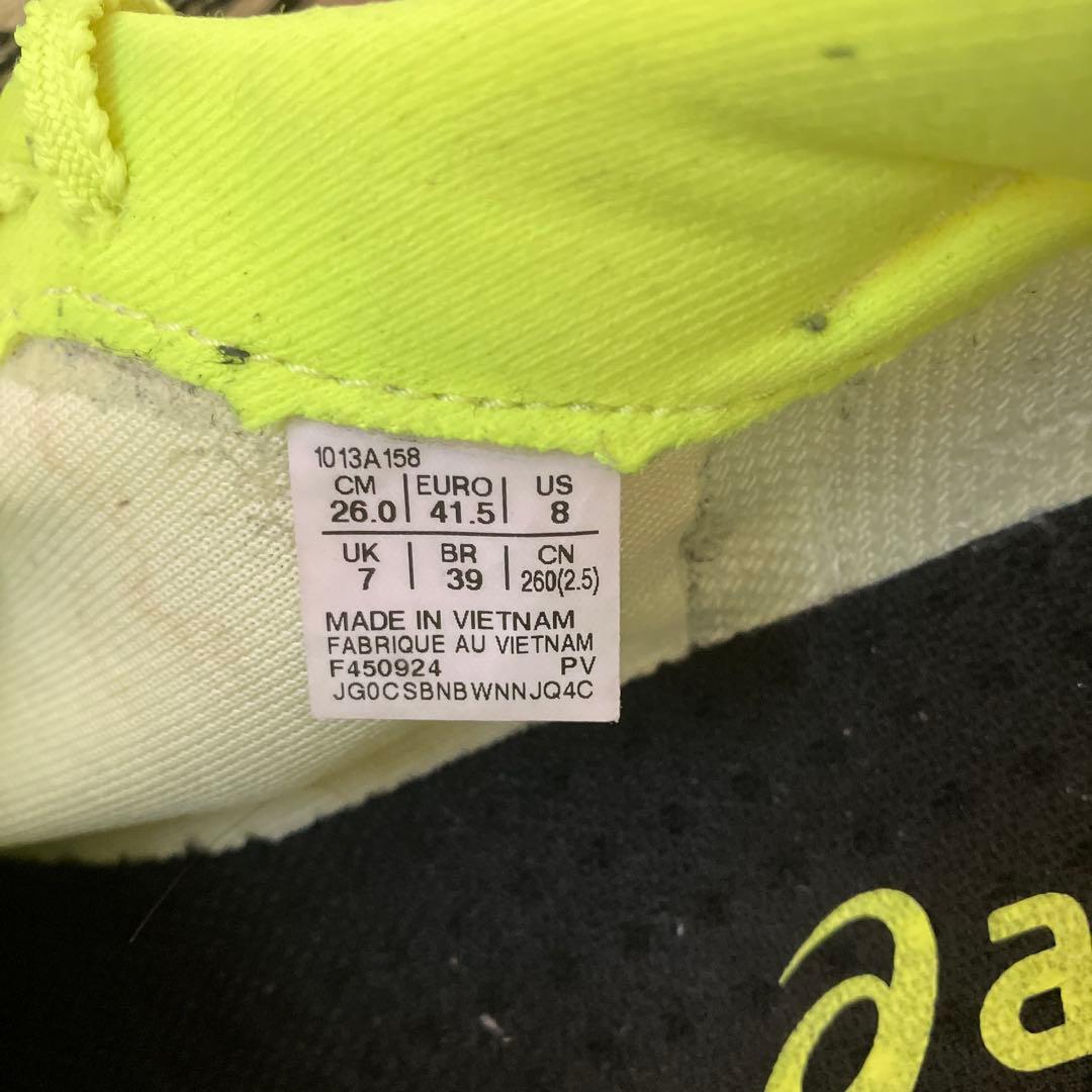 asics S4+ yogiri 26.0 カーボン　ランニングシューズ