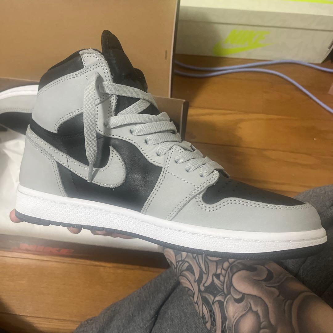 NIKE Air Jordan 1 グレー/ブラック ハイカット