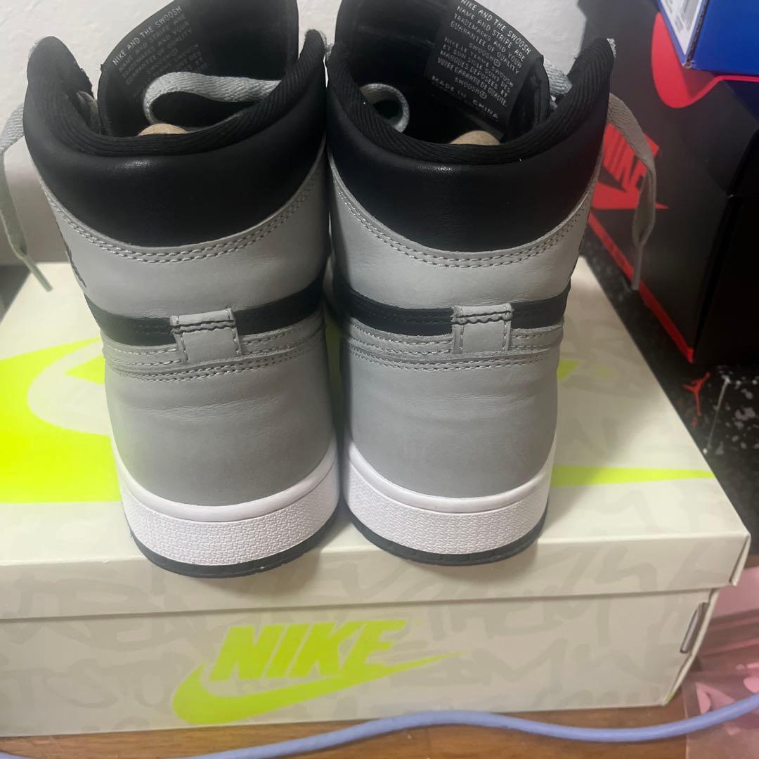 NIKE Air Jordan 1 グレー/ブラック ハイカット