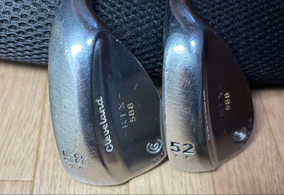 Cleveland RTX 588 ウェッジ 52度 58度　2本セット