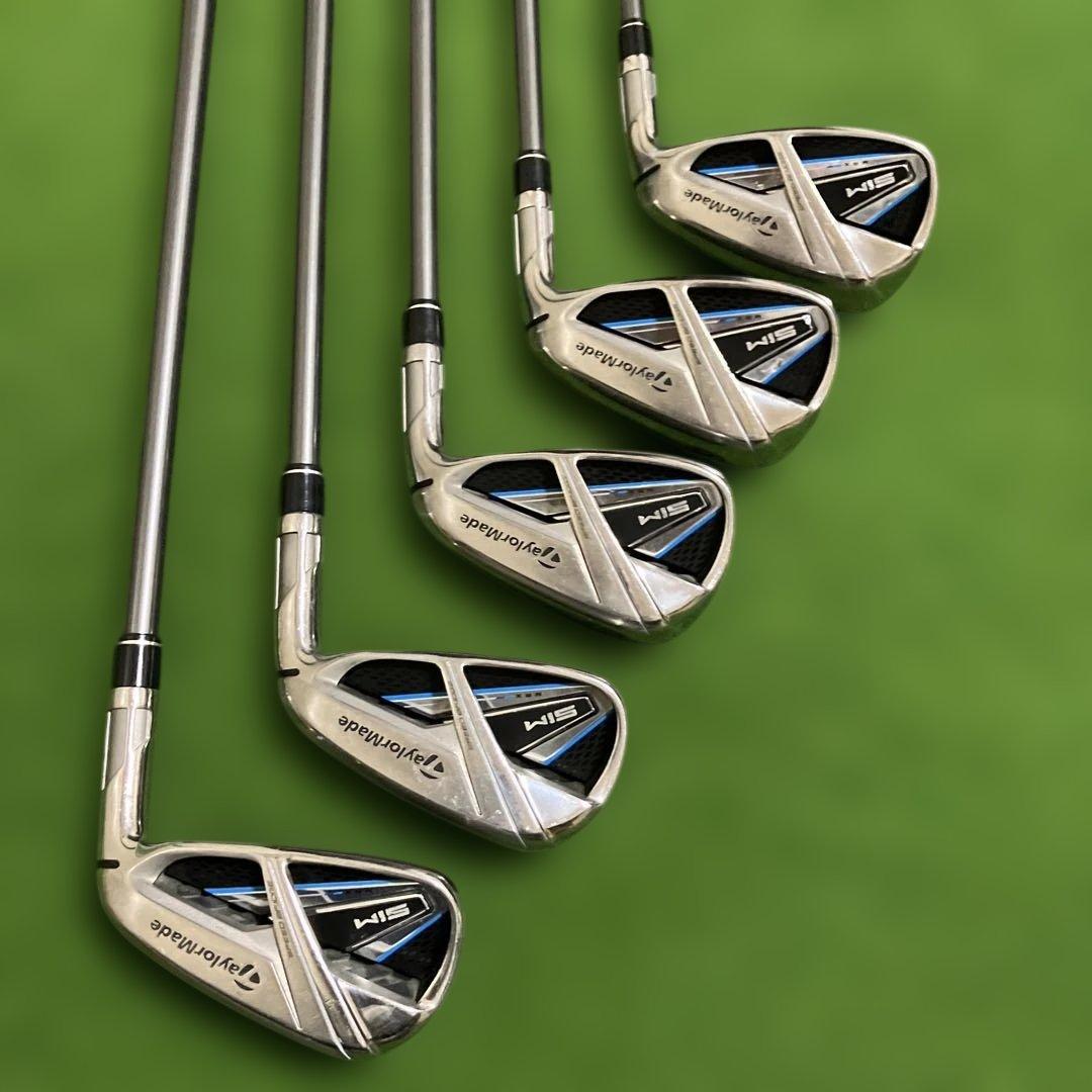 TaylorMade SIM MAX アイアンセットテーラーメイド